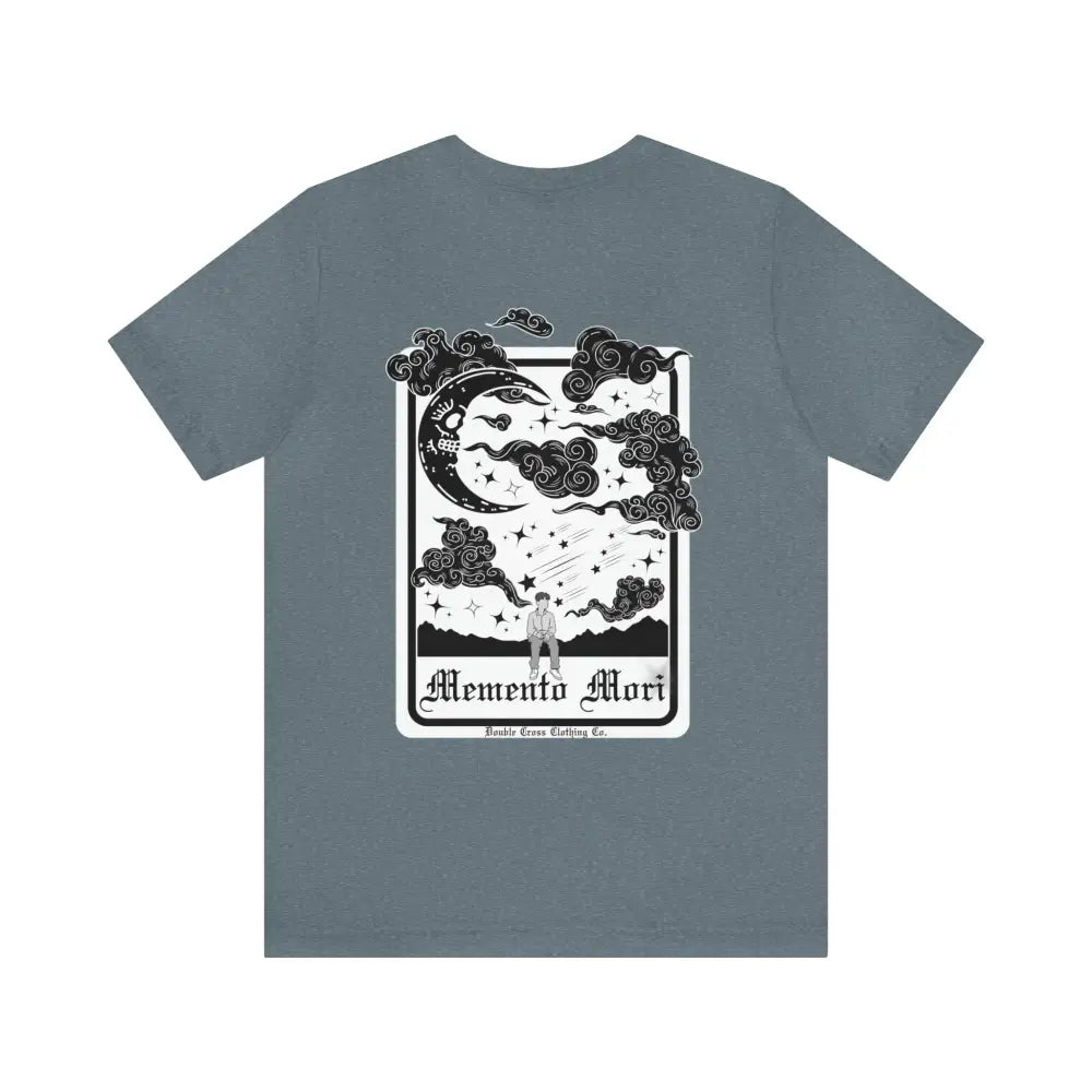 Memento Mori T-Shirt Heather Slate / Xs