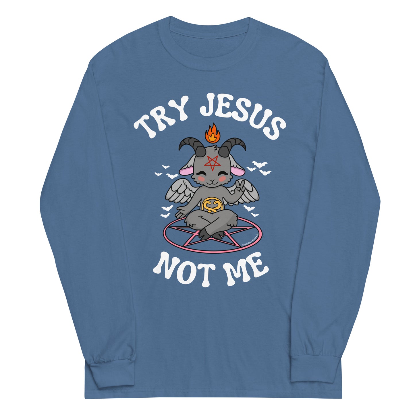 Try Jesus Long Sleeved Shirt