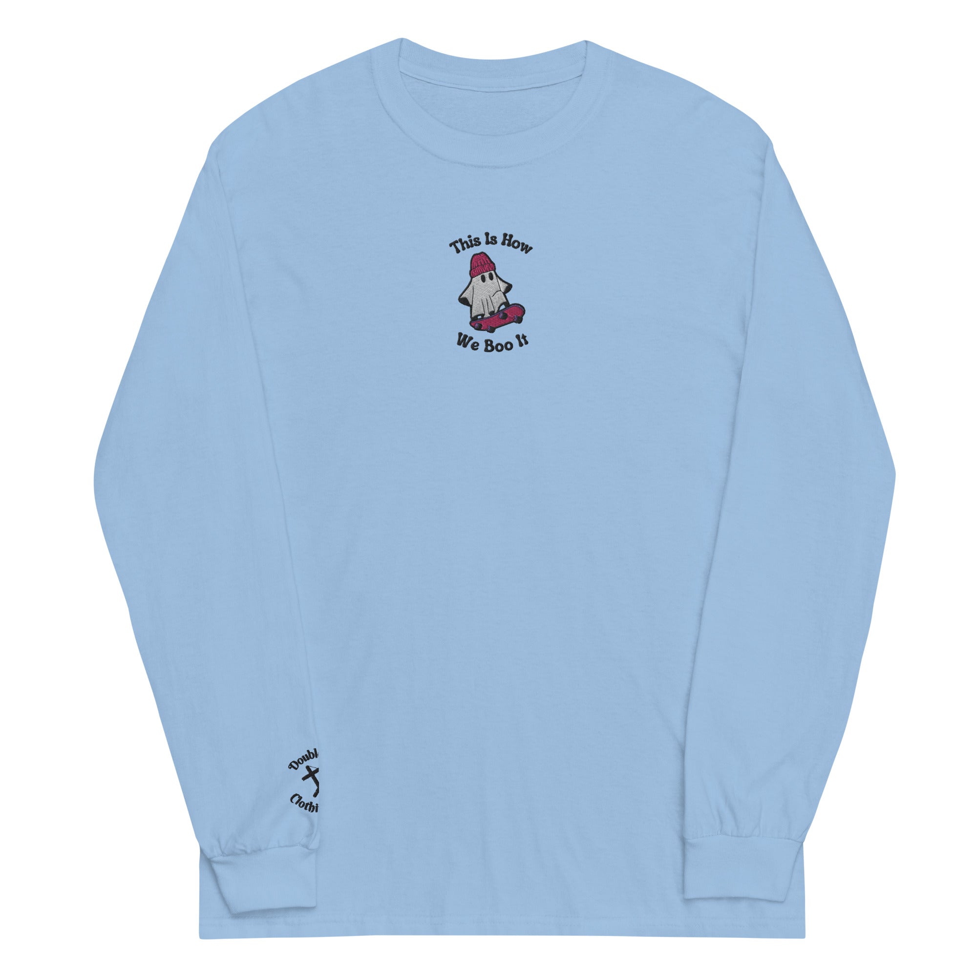 This Is How We Boo It Embroidered Long Sleeve T-Shirt