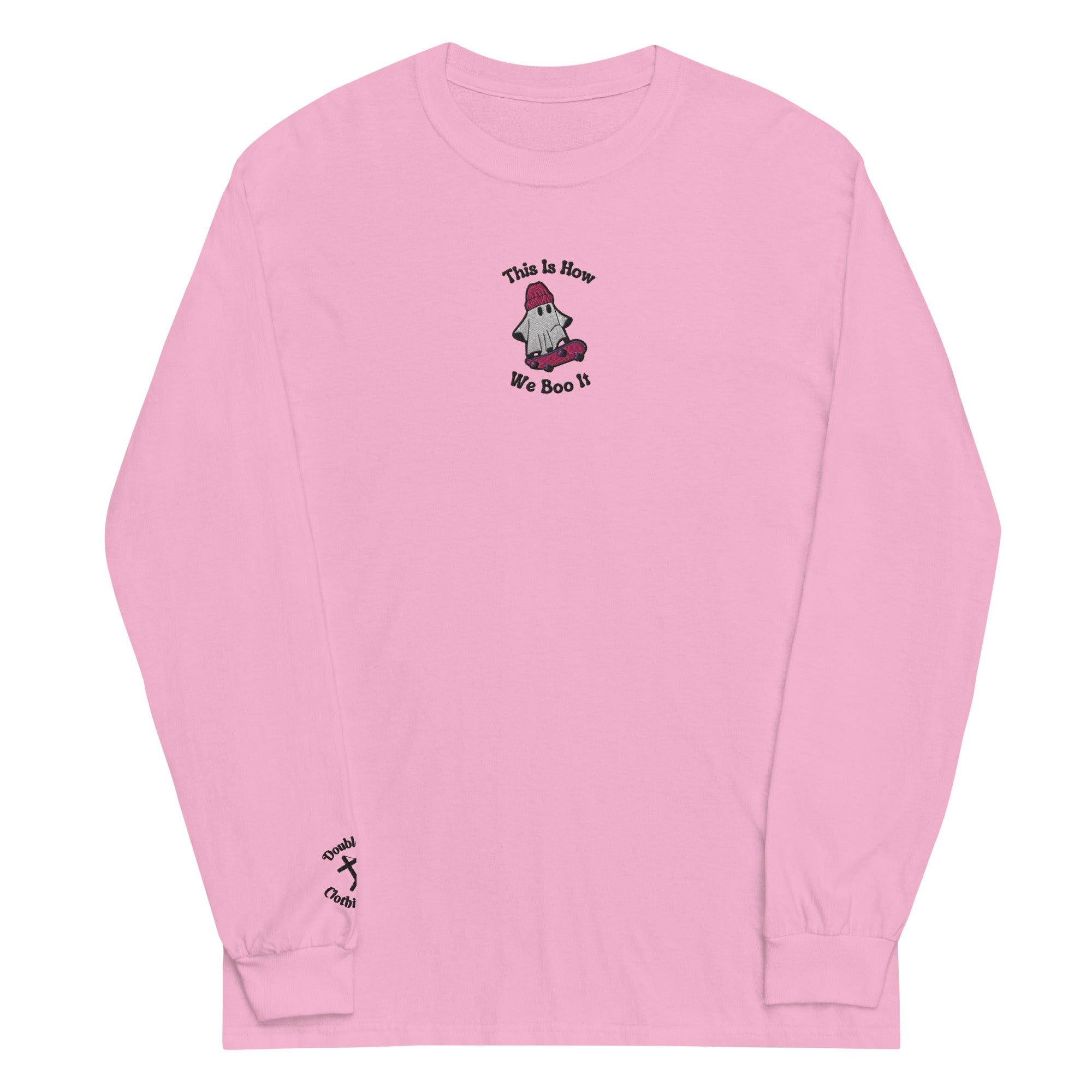 This Is How We Boo It Embroidered Long Sleeve T-Shirt