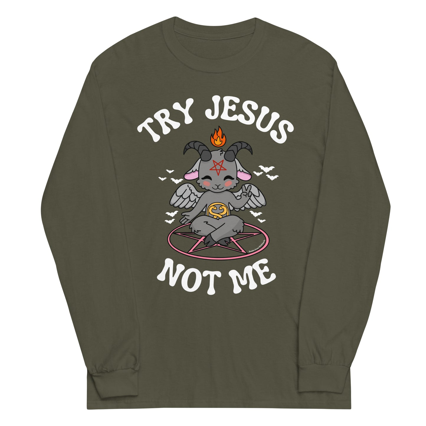 Try Jesus Long Sleeved Shirt