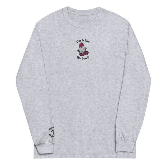 This Is How We Boo It Embroidered Long Sleeve T-Shirt