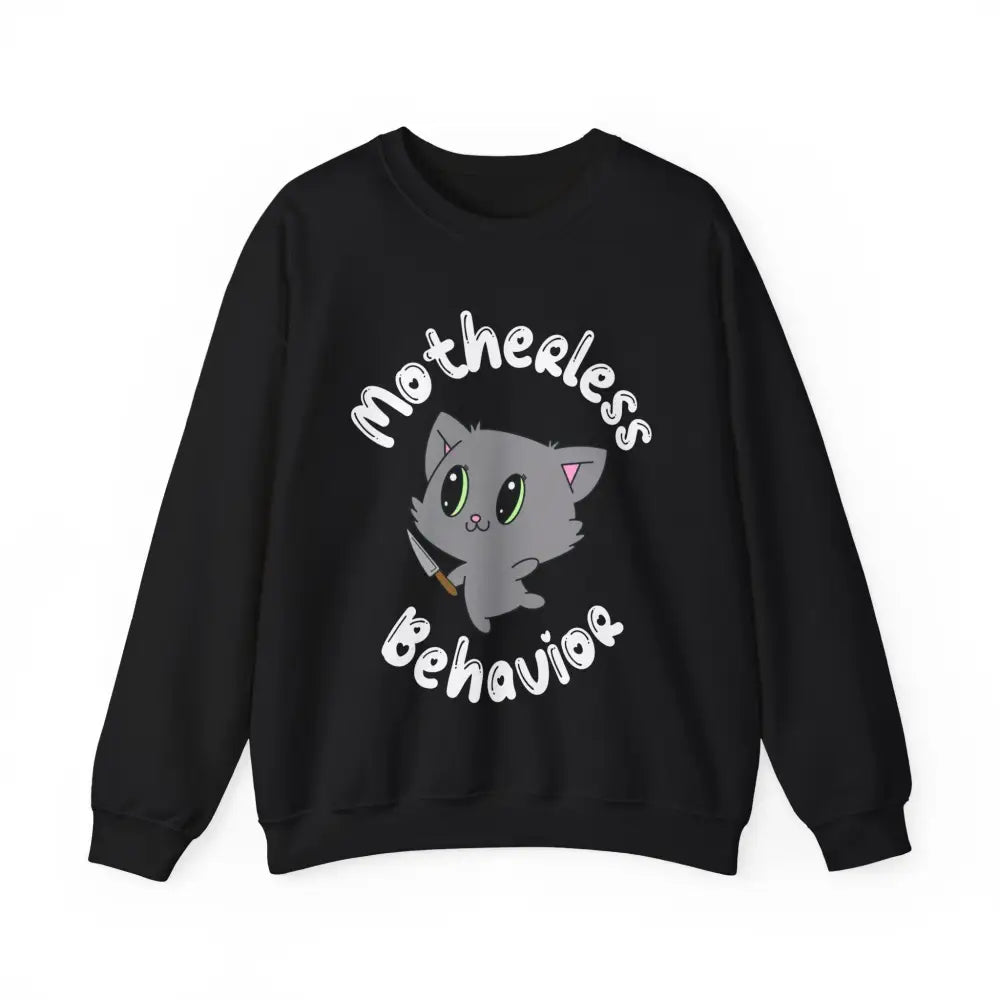 Motherless Behavior Crewneck S / Black Sweatshirt