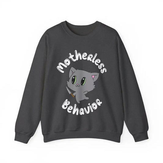 Motherless Behavior Crewneck S / Dark Heather Sweatshirt