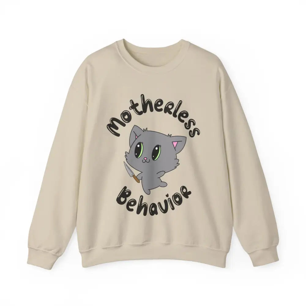 Motherless Behavior Crewneck S / Sand Sweatshirt