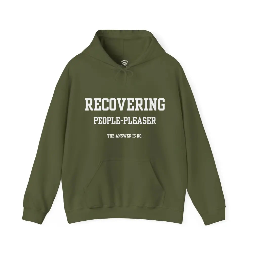 People - Pleaser Hoodie Military Green / S