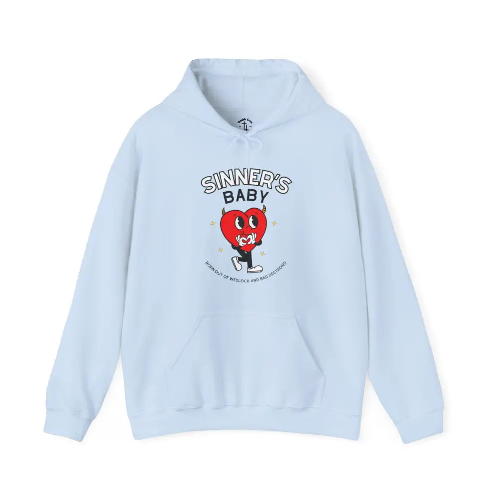 Sinner’s Baby Hoodie Light Blue / S