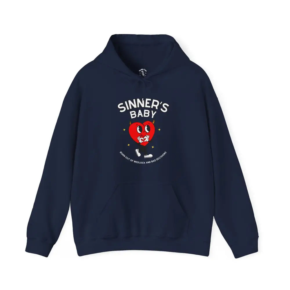 Sinner’s Baby Hoodie Navy / S