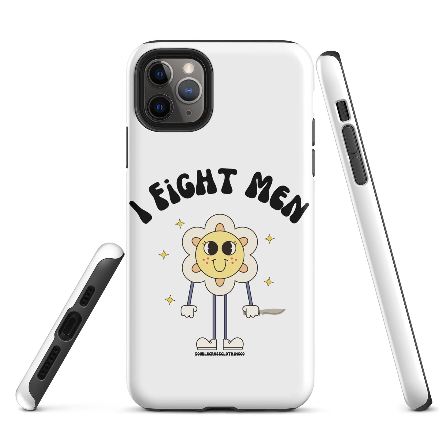 I Fight Men iPhone Case