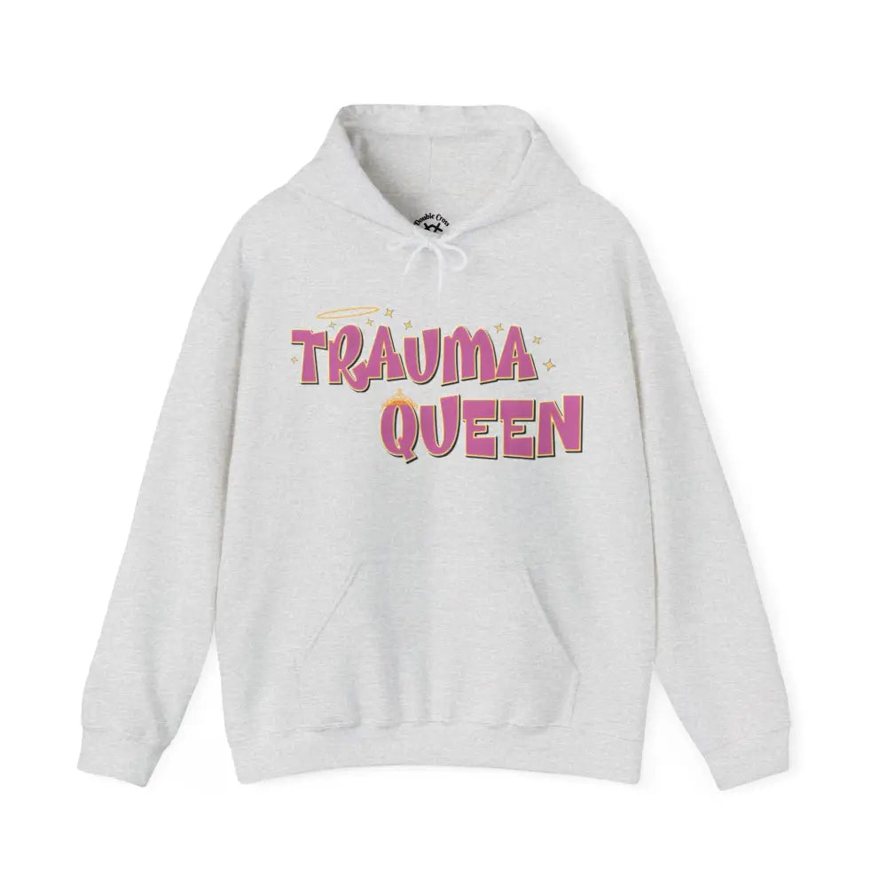 Trauma Queen Hoodie Ash / S