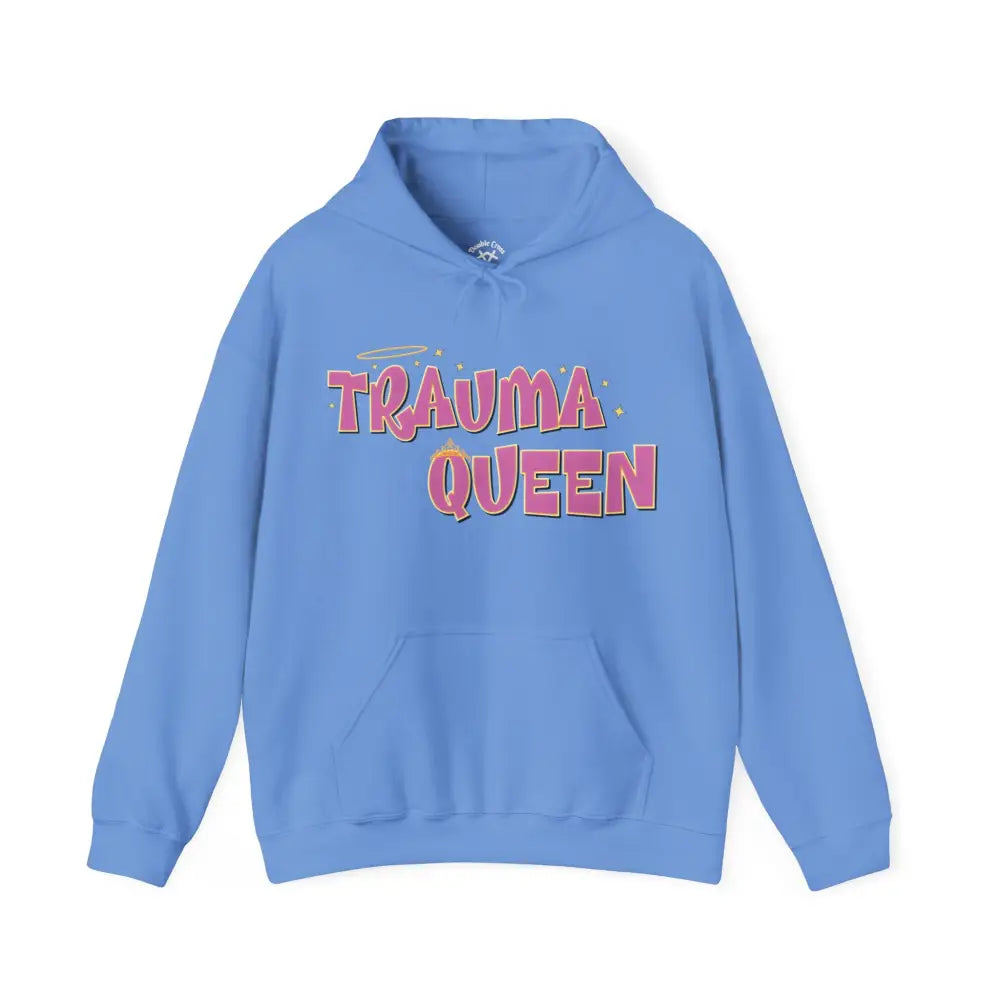 Trauma Queen Hoodie Carolina Blue / S