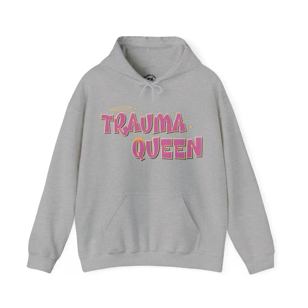 Trauma Queen Hoodie Sport Grey / S