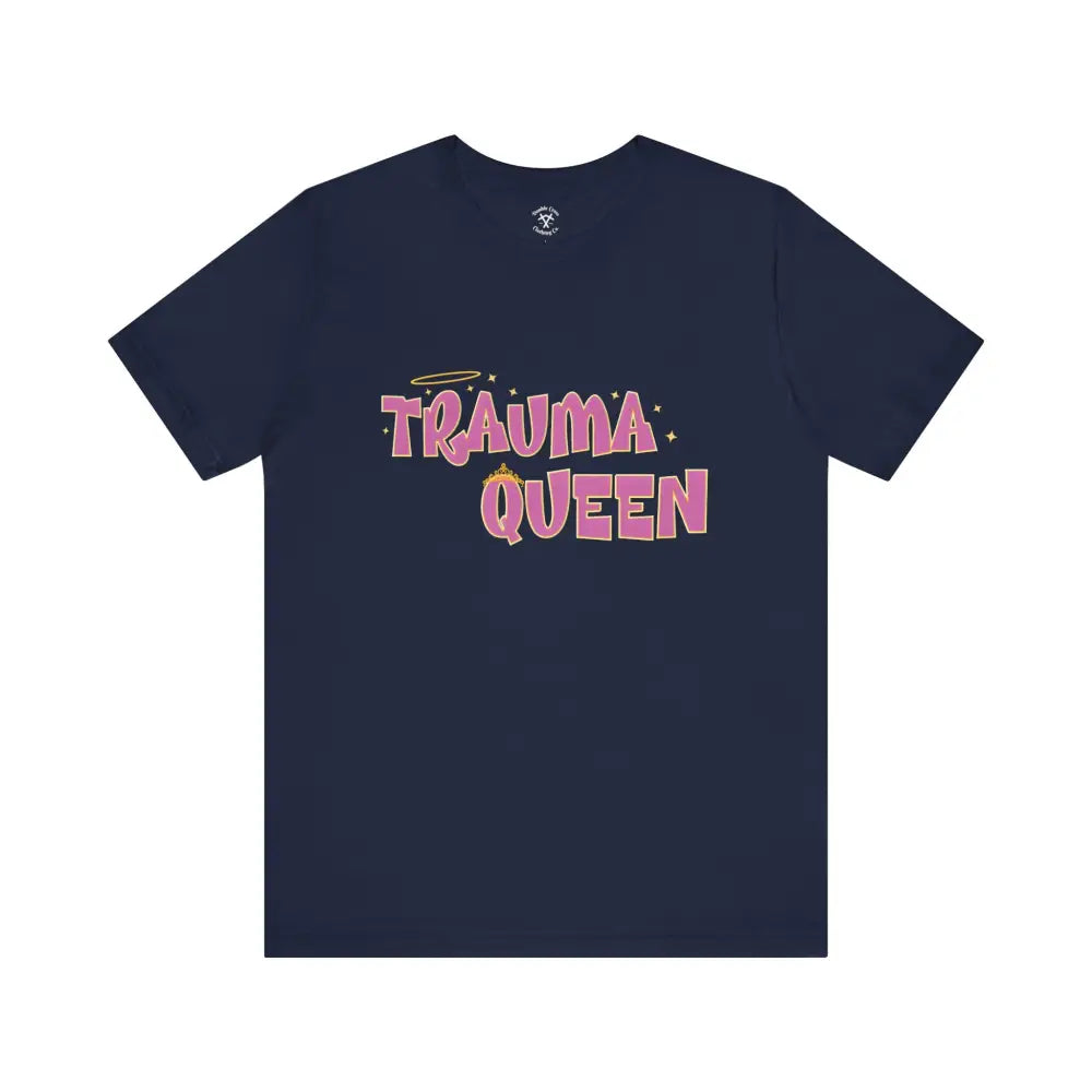 Trauma Queen T-Shirt Navy / Xs