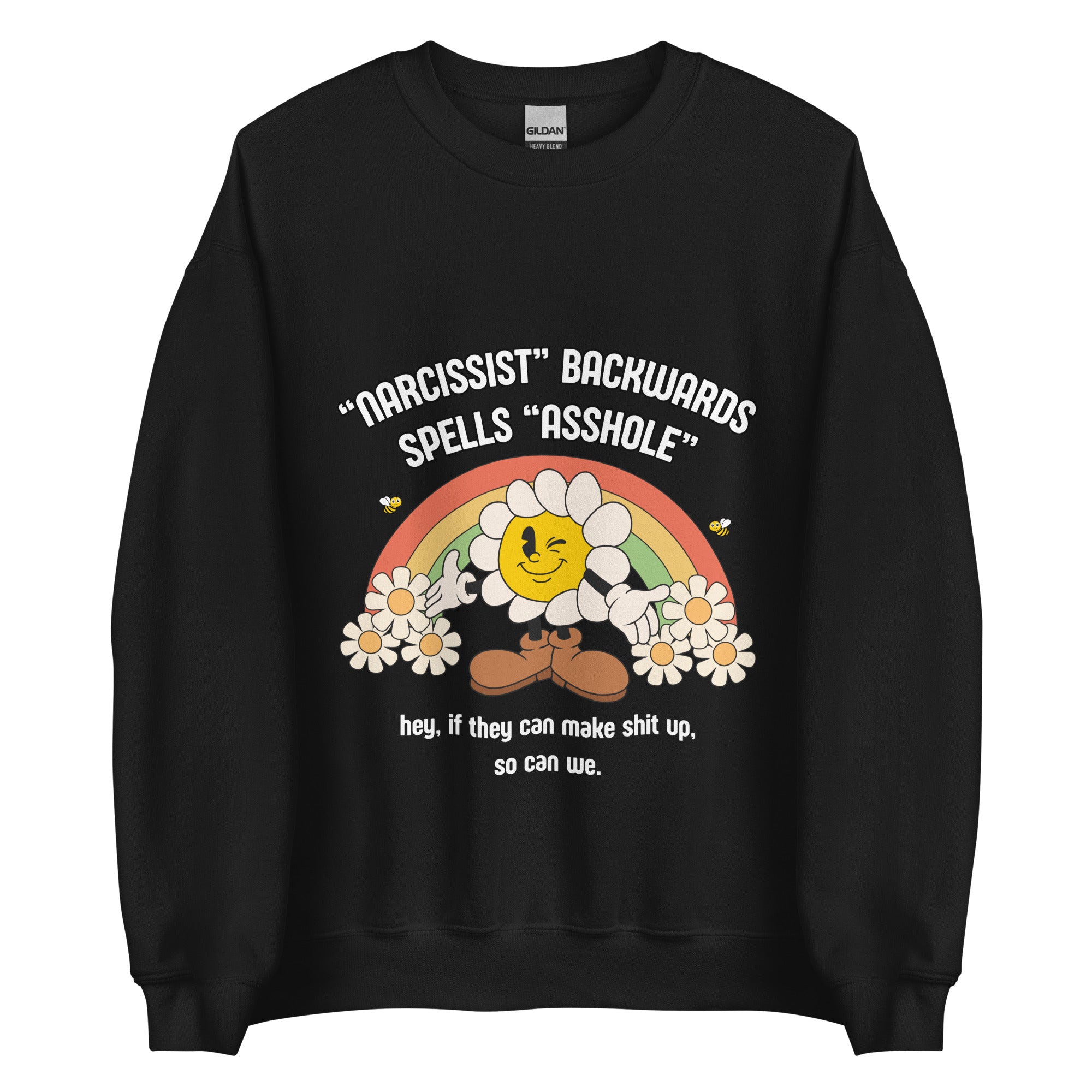 Narcissist Backwards Crewneck