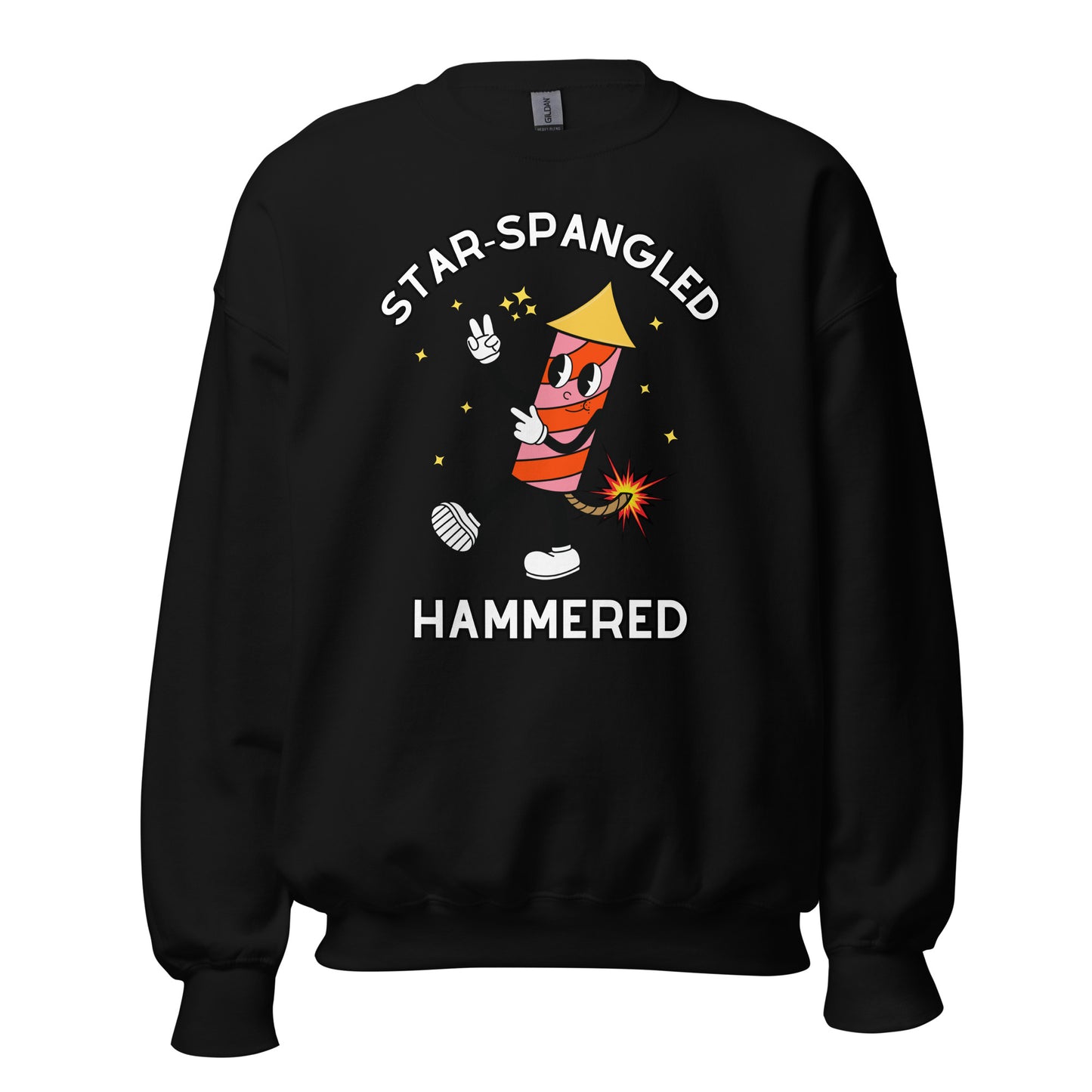 Star-Spangled Hammered Crewneck