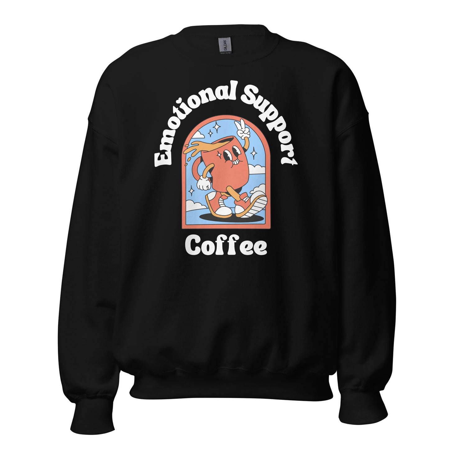 Emotional Support Coffee Crewneck