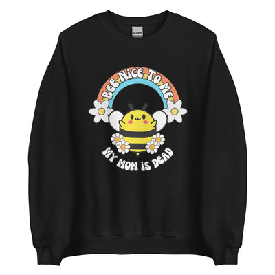 Bee Nice Mom Crewneck