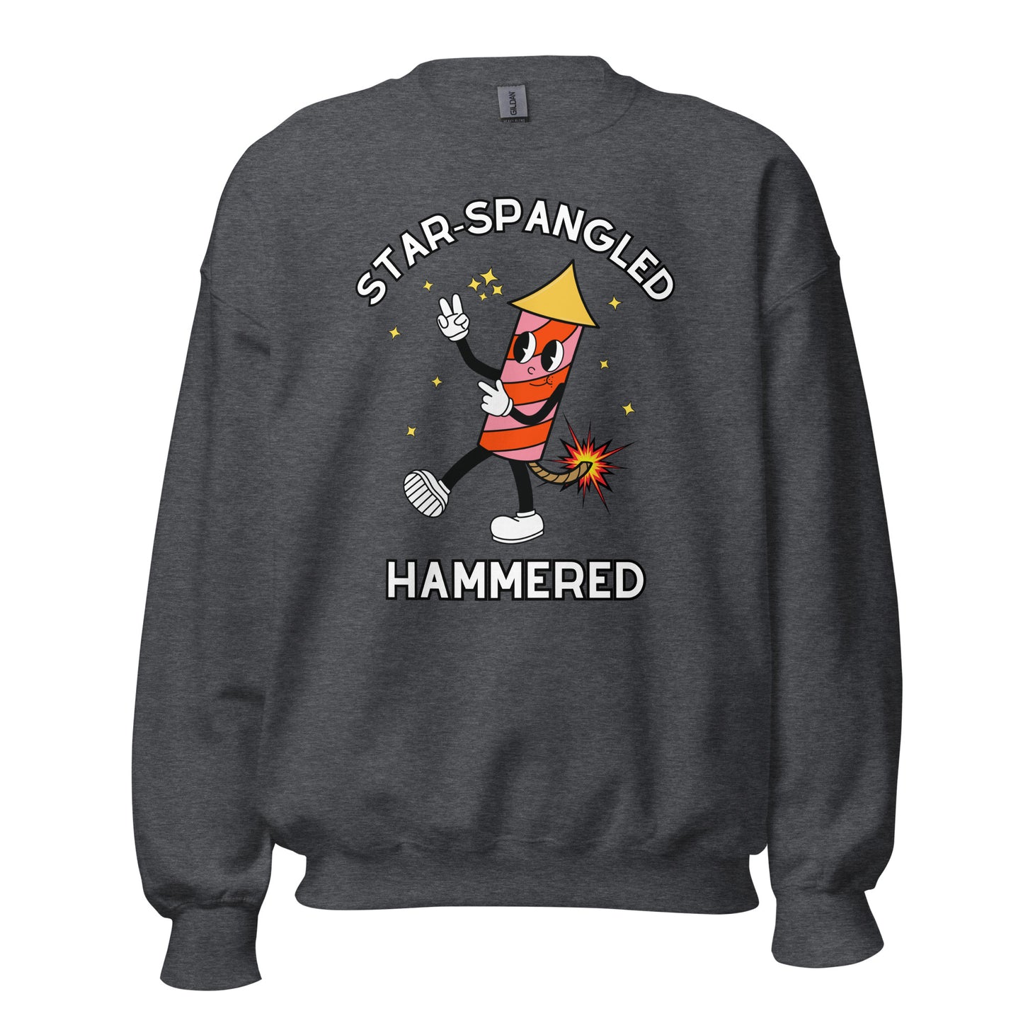 Star-Spangled Hammered Crewneck