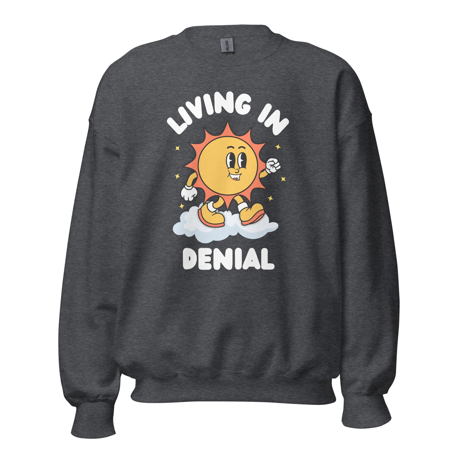 Living In Denial Crewneck