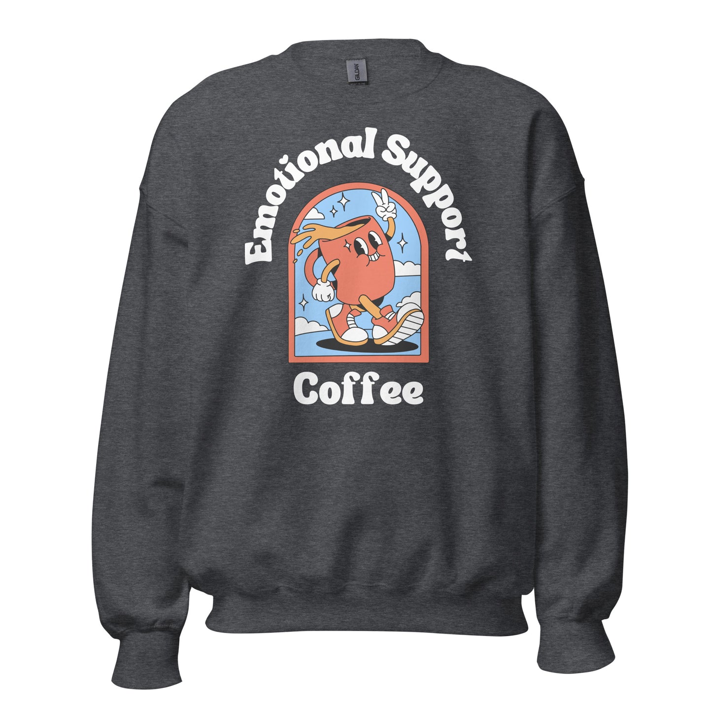 Emotional Support Coffee Crewneck