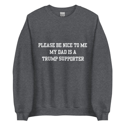Trump Supporter Dad Crewneck