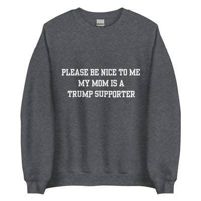 Trump Supporter Mom Crewneck