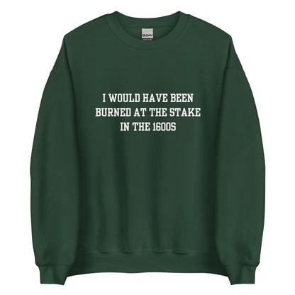 Burned At The Stake Crewneck