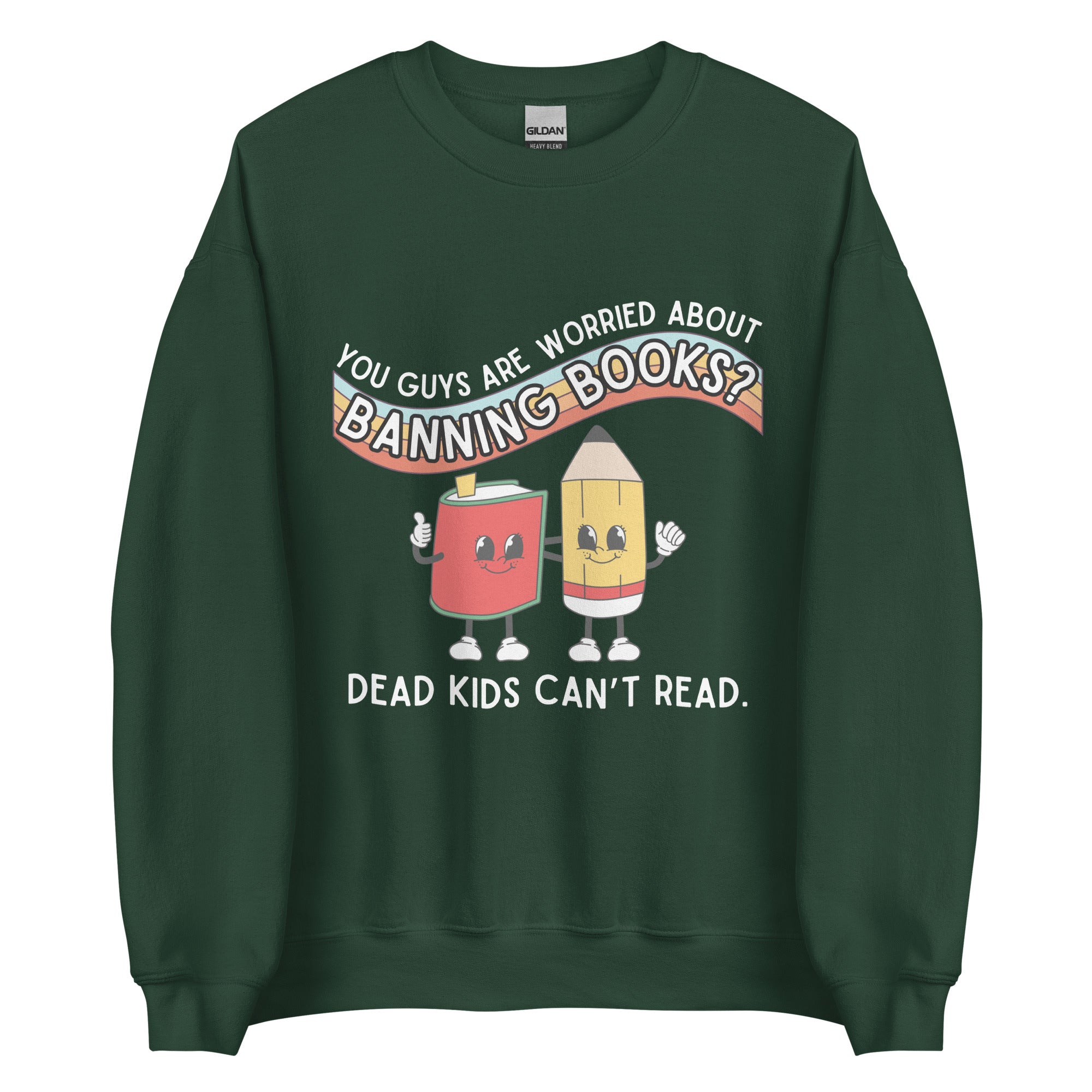 Dead Kids Can't Read Crewneck