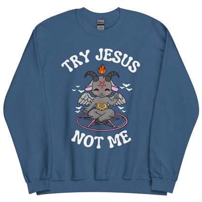 Try Jesus Crewneck