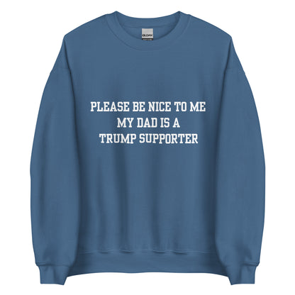 Trump Supporter Dad Crewneck