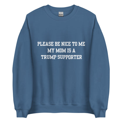 Trump Supporter Mom Crewneck