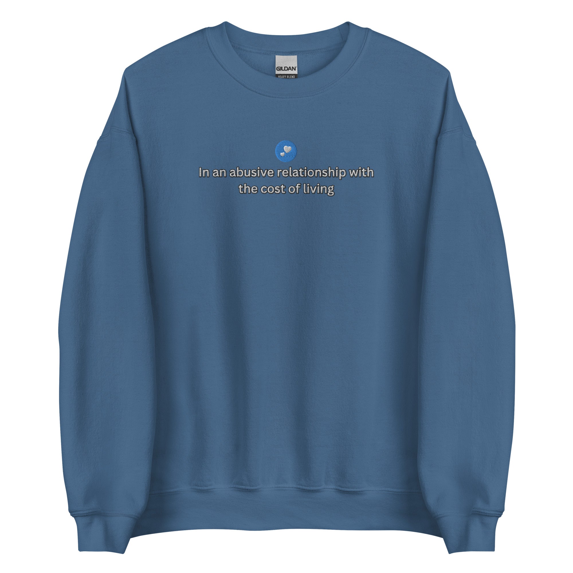 Cost Of Living Embroidered Crewneck