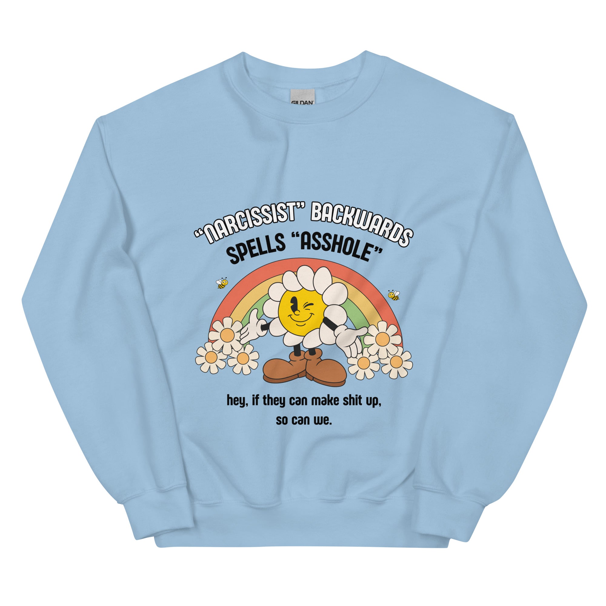 Narcissist Backwards Crewneck