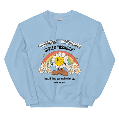 Narcissist Backwards Crewneck