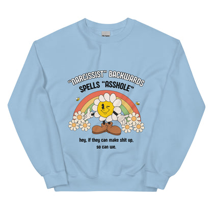 Narcissist Backwards Crewneck