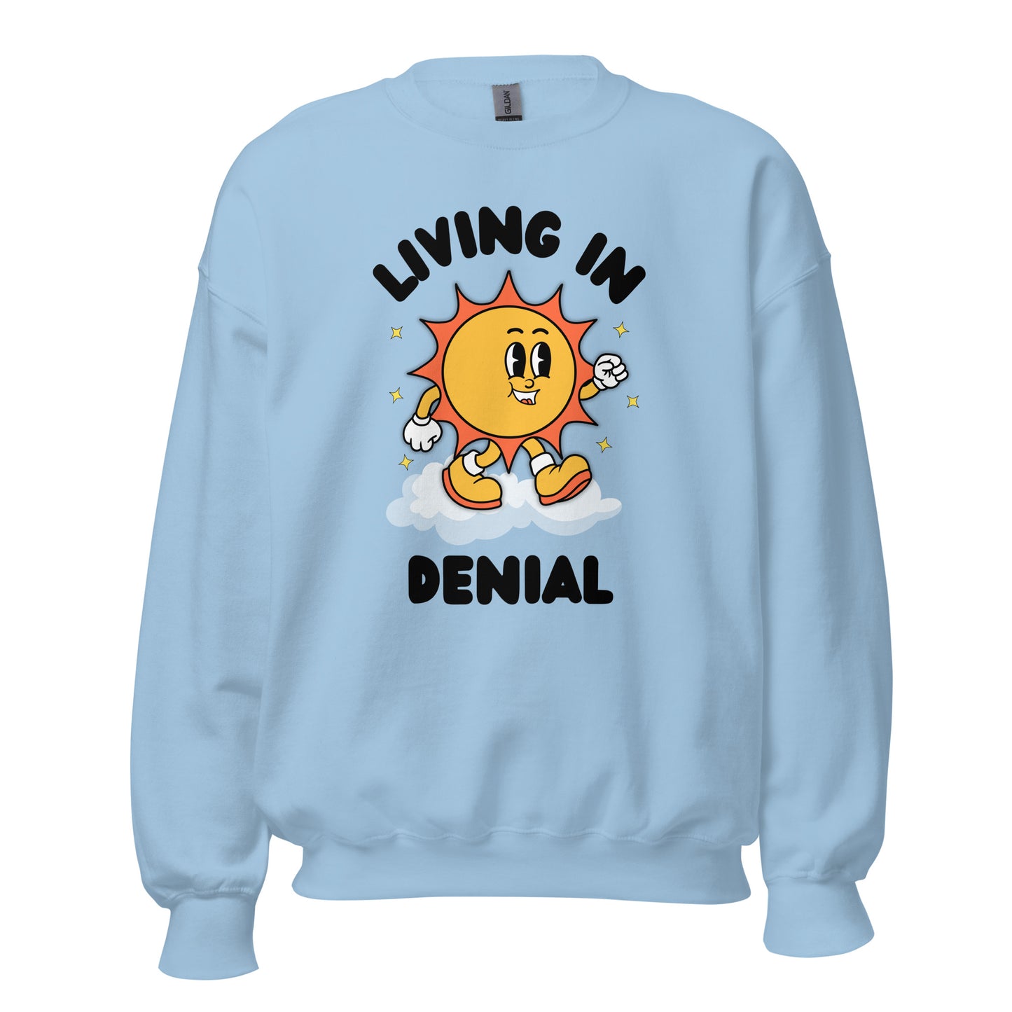 Living In Denial Crewneck