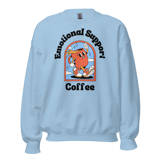 Emotional Support Coffee Crewneck