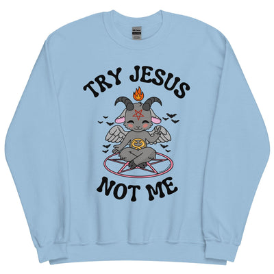 Try Jesus Crewneck