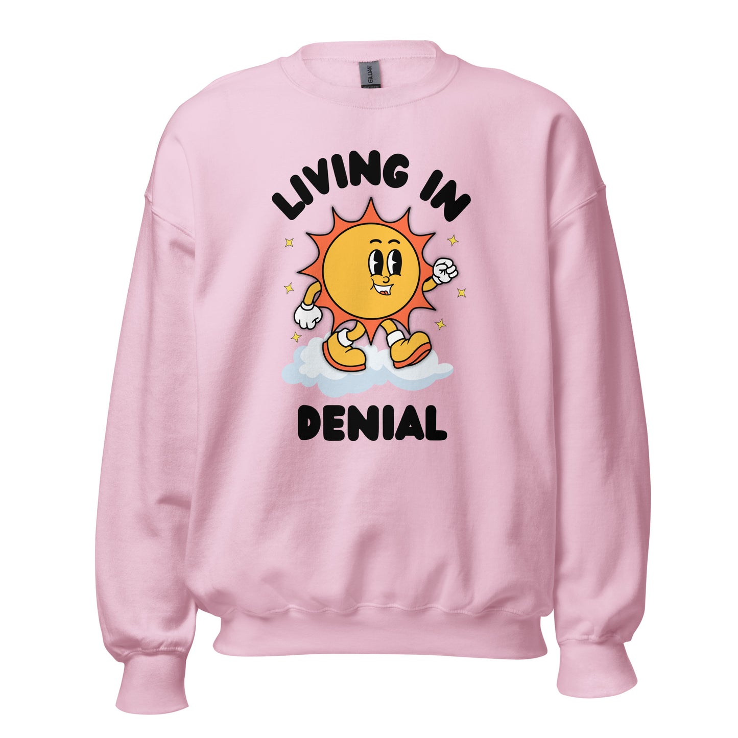 Living In Denial Crewneck