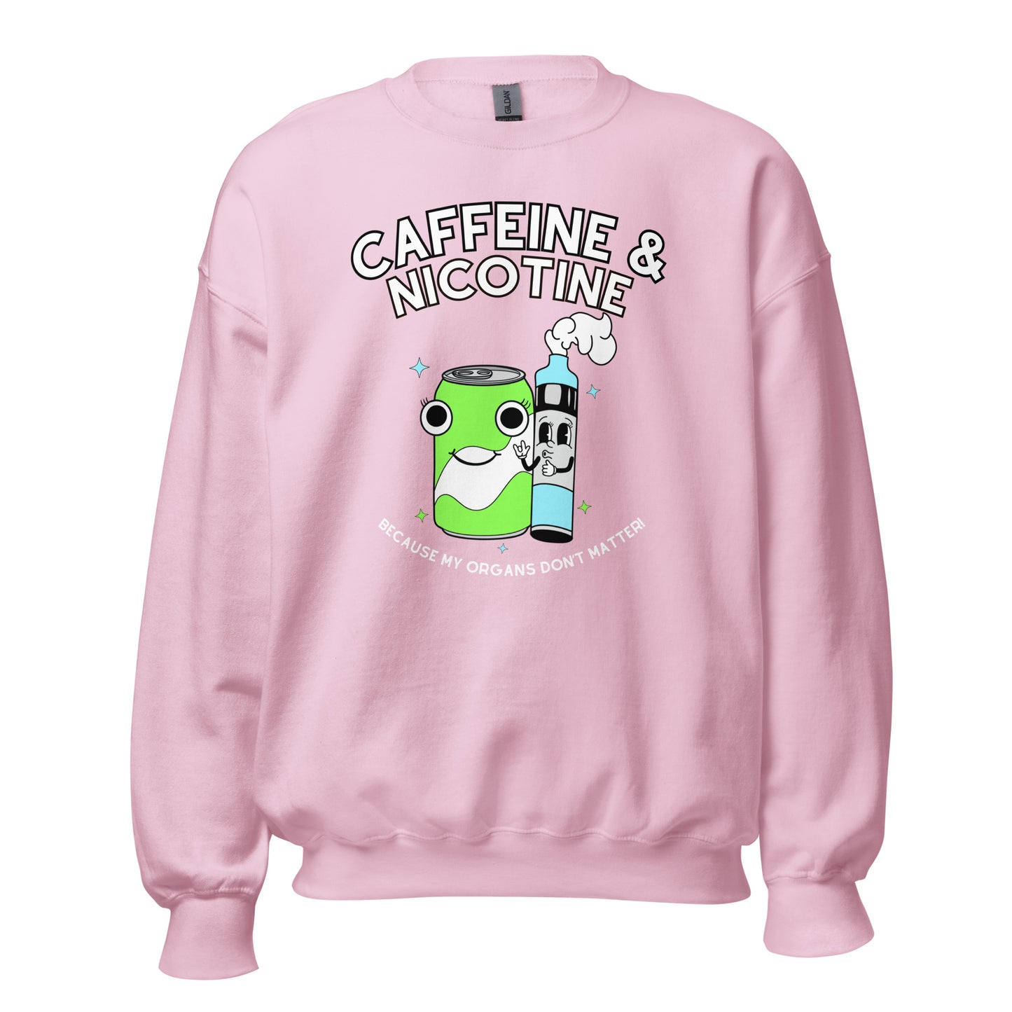 Caffeine & Nicotine Crewneck