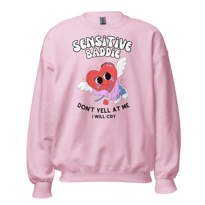 Sensitive Baddie Crewneck