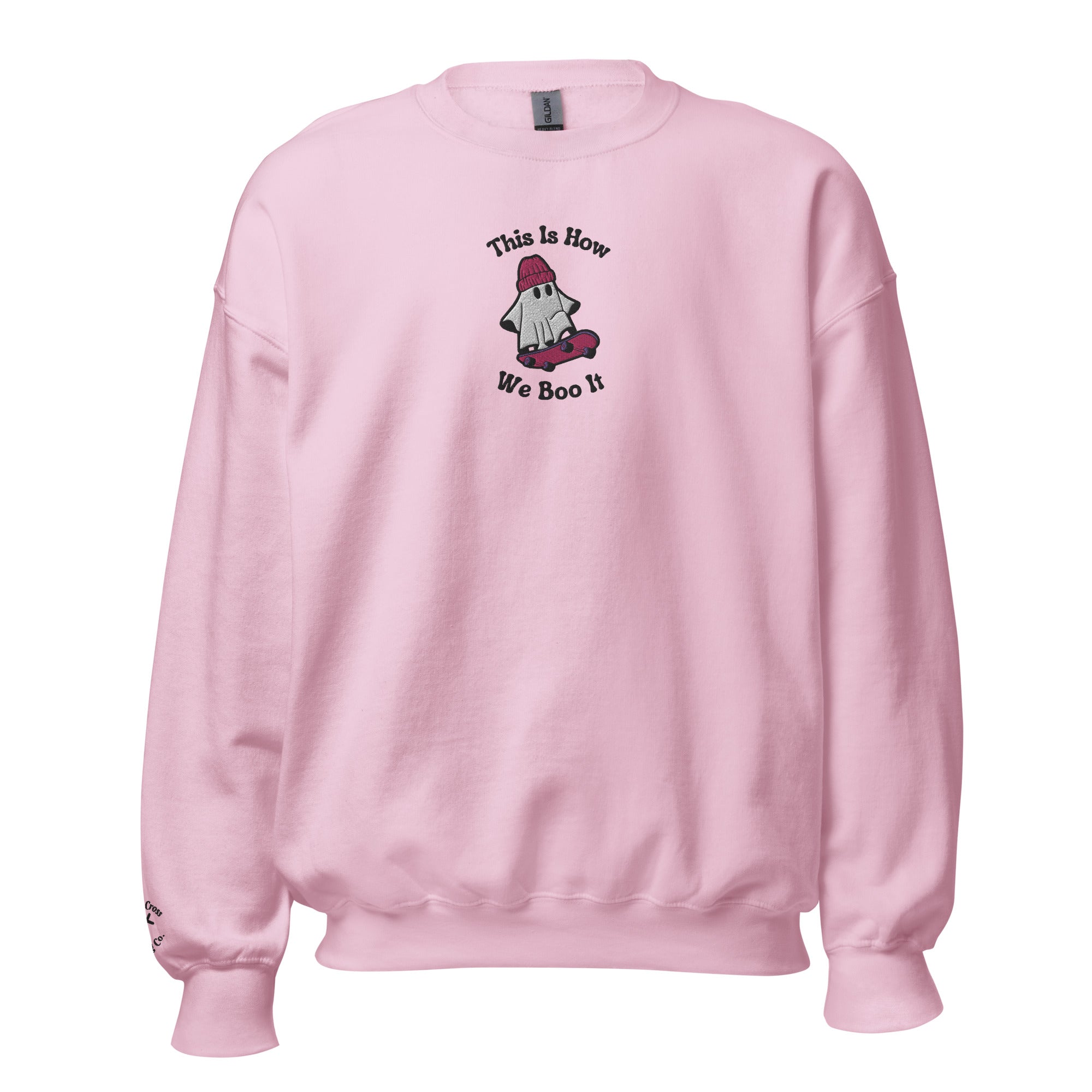 This Is How We Boo It Embroidered Crewneck