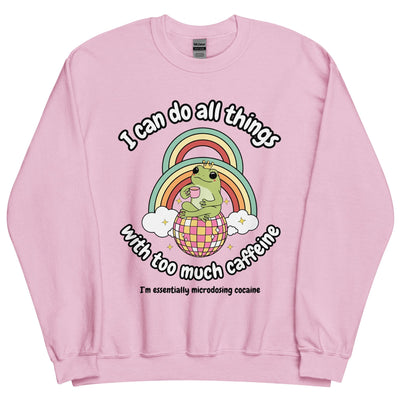Too Much Caffeine Crewneck