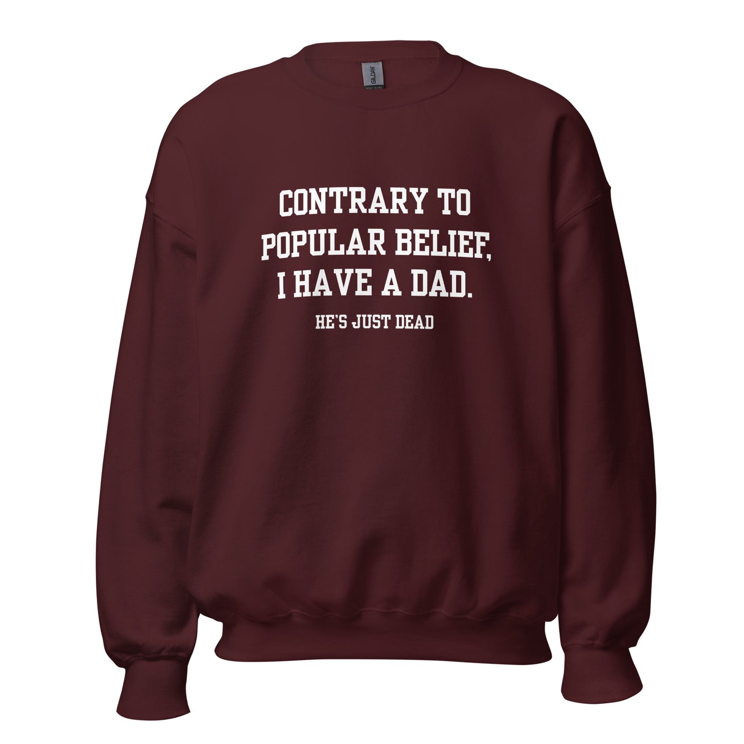 Popular Belief Dad Crewneck