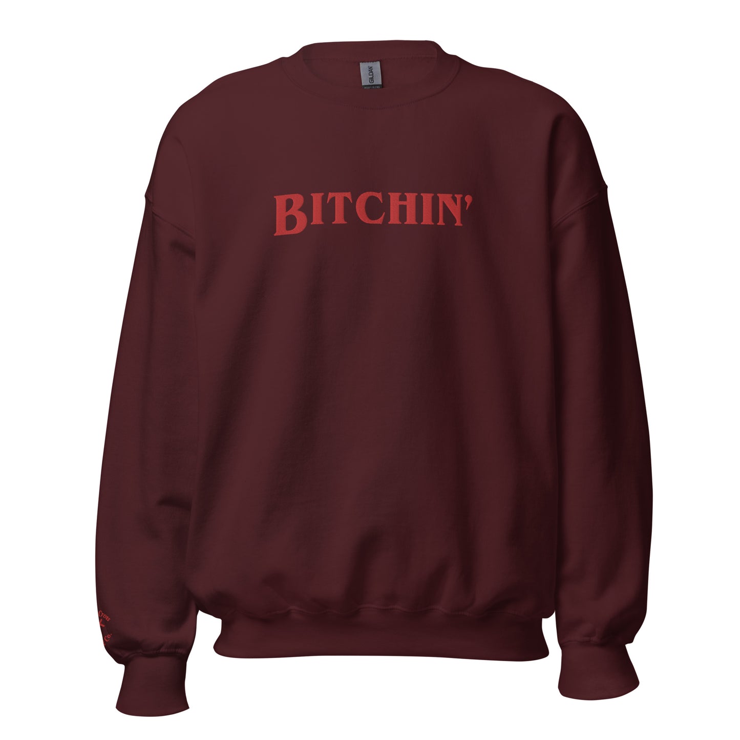 Bitchin' Embroidered Crewneck