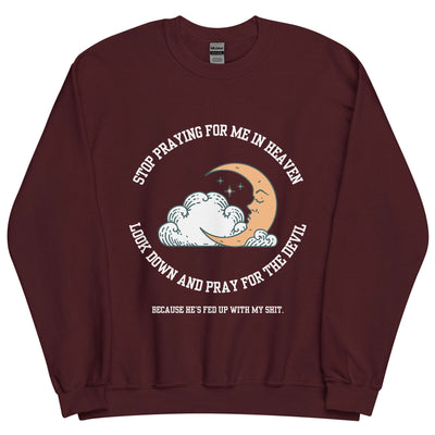 Pray for the Devil Crewneck