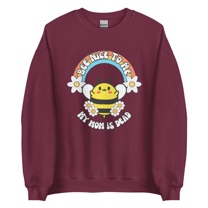 Bee Nice Mom Crewneck