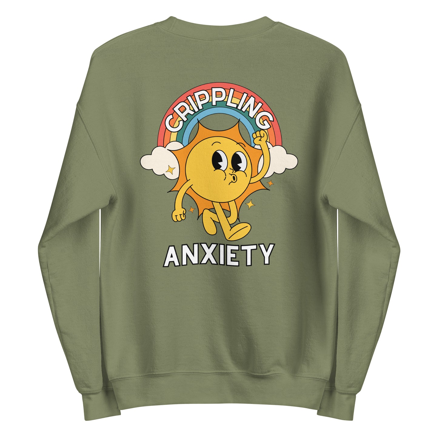 Crippling Anxiety Crewneck