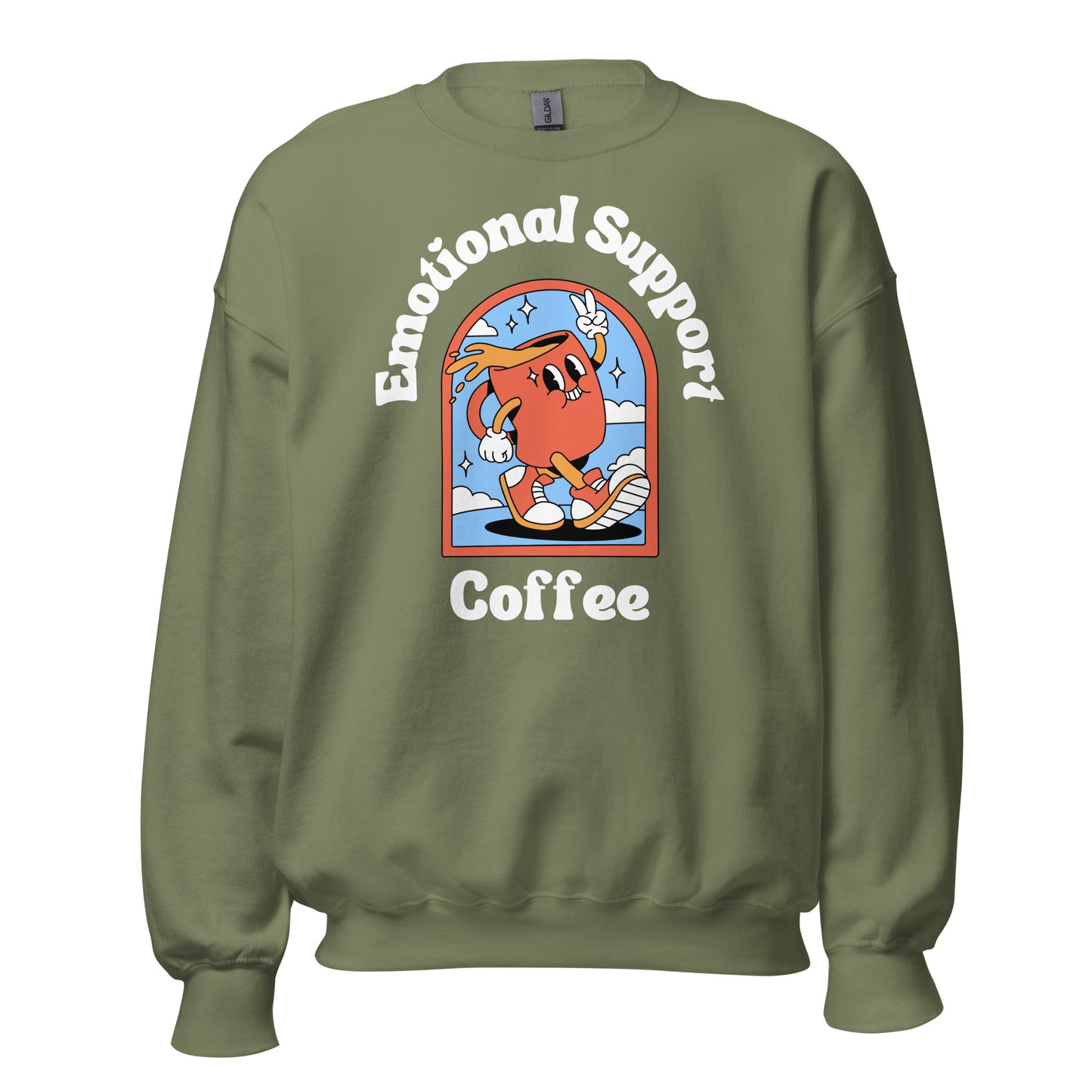 Emotional Support Coffee Crewneck