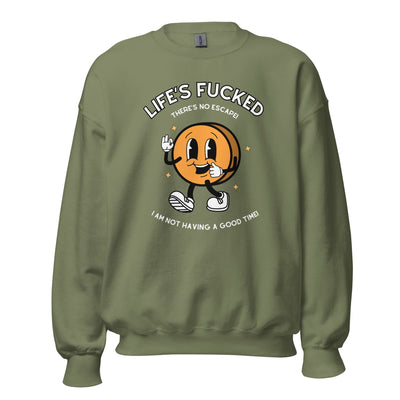 Life's Fucked Crewneck